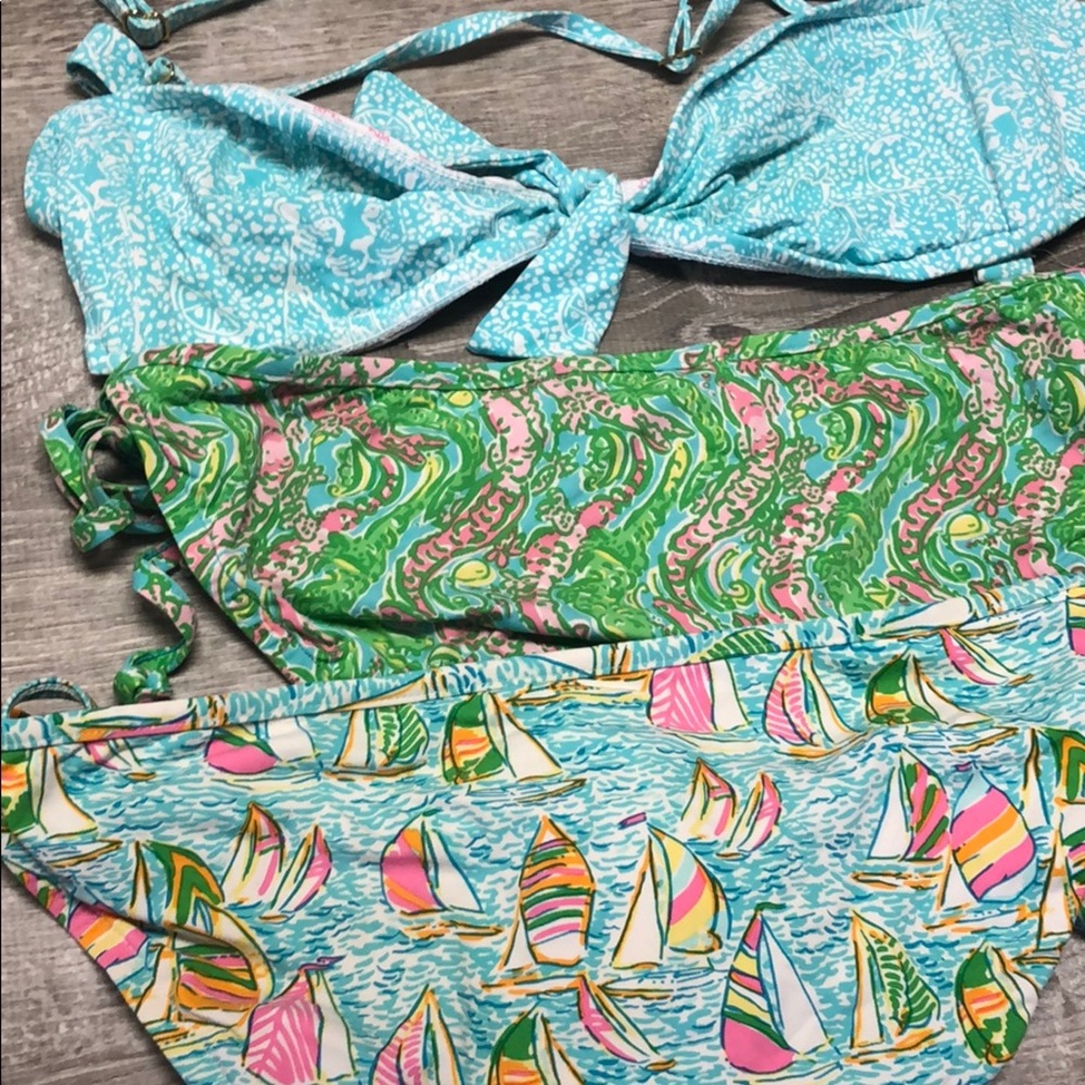 Lily Pulitzer Bikini Pieces Set of three
